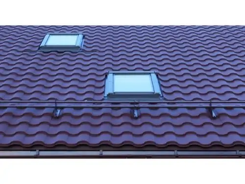 Металлочерепица Grandline Кредо 0.45 PE RR 32 темно-коричневый