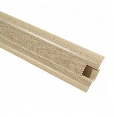 Плинтус ПВХ Идеал Классик 202 Дуб арктик 55x22