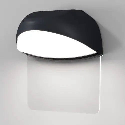 Настенный светильник (бра) Outdoor Gloss O447WL-L7GF3K 7W графит