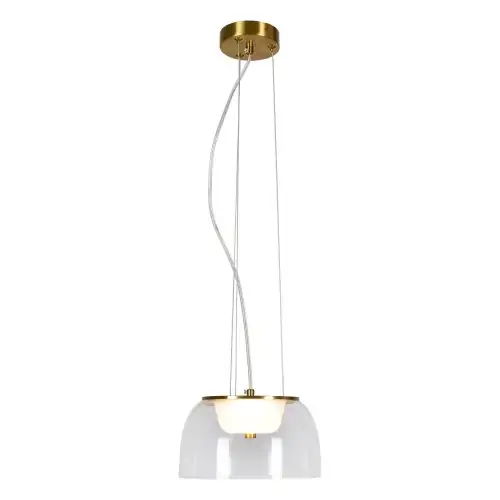 Подвесной светильник Lussole Dearborn LSP-7061 5W бронзовый