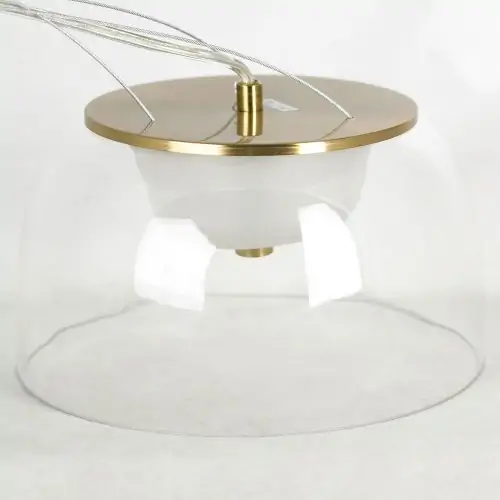 Подвесной светильник Lussole Dearborn LSP-7061 5W бронзовый