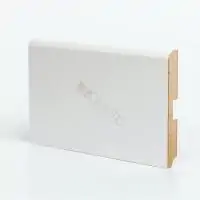 Плинтус МДФ Deartio U 102-120 белый 120х16х2050