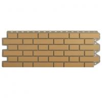 Фасадная панель Альта-Профиль Кирпич Клинкерный Бежевый 1217х444 мм