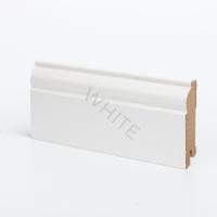 Плинтус МДФ Deartio W 04-80 белый 80х16х2050