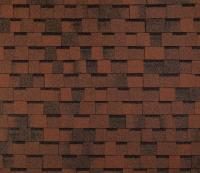 Гибкая черепица Tegola Премьер Красно-коричневый