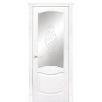 Межкомнатная дверь Дариано Соренто Ясень бланко со стеклом