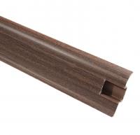 Плинтус ПВХ Идеал Классик 291 Орех 55x22