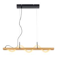 Линейно-подвесной светильник Lussole Prairie LSP-7197 9W коричневый