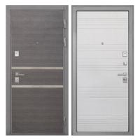 Входная дверь металлическая Интекрон Неаполь / ФЛ-316 белый ясень