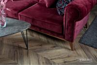 Виниловый ламинат Vinilam Parquet Chevron Шеврон Лувр I107516