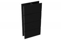 Соединительный элемент Holzhof Eco для клумб 25*200, 180 град