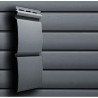 Виниловый сайдинг Grand Line Блок-Хаус (АСА) Графит