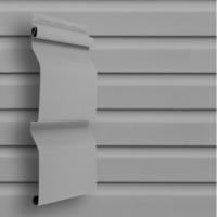 Виниловый сайдинг Grand Line Классика Корабельный брус Слим Серый