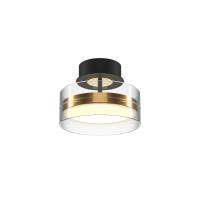 Потолочный светильник Maytoni Dress code MOD348CL-L18BBS3K 18W черный/латунь
