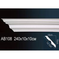 Карниз гладкий под покраску Perfect AB108F