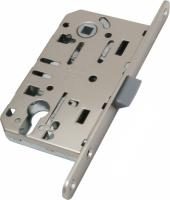 Защелка AGB серия Mediana EV под цилиндрич. механизм мат. хром