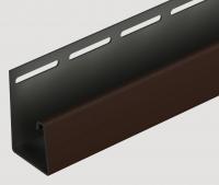 Фасадный J-профиль Docke 30 мм (Berg, Burg, Flemish) Шоколадный