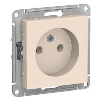 Механизм розетки 1-м СП ATLAS DESIGN без заземл. 16А беж. SchE ATN000241