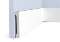 Плинтус дюрополимерный под покраску Hiwood B90V1 прямой 2000x90x14