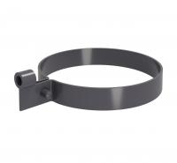 Хомут трубы Lite ПВХ Grand Line графит RAL 7024