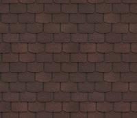 Гибкая черепица Docke Крона коричневый