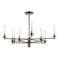 Люстра потолочная Lumion Kamilla 5275/10C 10*40W черный хром