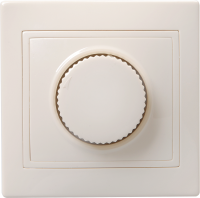 Светорегулятор поворот. СП КВАРТА IP20 ВСР10-1-0-ККм крем. ИЭК EDK10-K33-03-DM