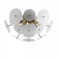 Люстра потолочная Lumion Valeria 6553/6C 6*60W латунь