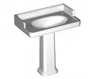 Раковина POMPEI 80 с крепежом 1с