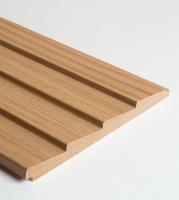 Стеновая панель МДФ Acupan 2760х122 мм (7 шт/2,36 м2) AP122505.95 зубья, эльм натуральный