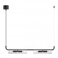 Подвес Lumion Toronto цвет черный, прозрачный арт. 6561/4  4*20W G9