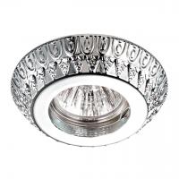 Встраиваемый стандартный светильник Novotech Spot 370246 50W хром