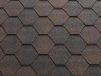 Гибкая черепица Katepal (Катепал) Jazzy Коричневый