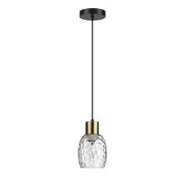 Подвес Lumion Ice цвет черный, золотой, прозрачный арт. 6562/1A  1*40W E27