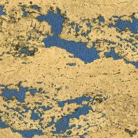 Пробковое покрытие для стен Ibercork Малага азул