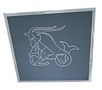 Зеркальная плита Невал Знаки Зодиака Козерог ZZ-2101 0.6x0.6 м