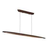 Линейно-подвесной светильник Lussole Lassen LSP-7260 25W коричневый