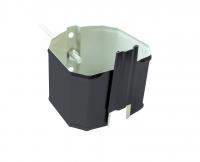 Кронштейн трубы на кирпич прямоугольный Vortex Matt RAL 7024