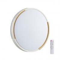 Настенно-потолочный светильник, с пультом ДУ Sonex Velio 7612/EL 72W белый/золотистый