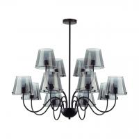Люстра потолочная Lumion Smoky цвет черный, дымчатый арт. 6570/12C  12*20W G9