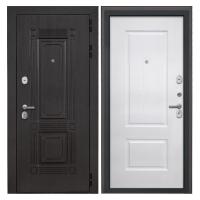 Входная дверь металлическая Интекрон Италия / Альба Роял вуд белый (12 мм)