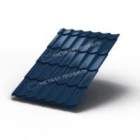 Металлочерепица МП Макси (PURETAN-20-RR35-0.5) RR35 Синий