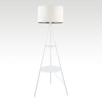 Торшер Lussole Levy LSP-0669 40W белый