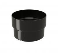 Муфта трубы соединительная ПВХ GL черная RAL 9005