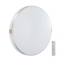 Настенно-потолочный светильник, с пультом ДУ Sonex Otiga White 7676/EL 70W белый/серебристый/золотистый