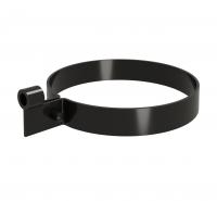 Хомут трубы Lite ПВХ Grand Line черный RAL 9005