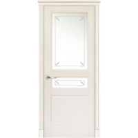 Межкомнатная дверь La Porte серия New Classic модель 200.2 ясень карамель со стеклом Прима