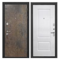 Входная дверь металлическая Интекрон Сицилия Remix цвет Гранж / Альба Роял вуд белый (12 мм)