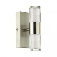 Бра влагозащищенное Lumion Wagner 5223/10WL 2*5W никель