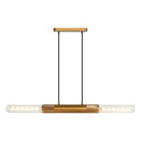 Линейно-подвесной светильник Lussole Blount LSP-8789 9W бронзовый